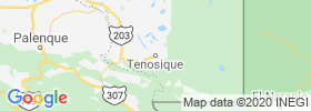 Tenosique De Pino Suarez map